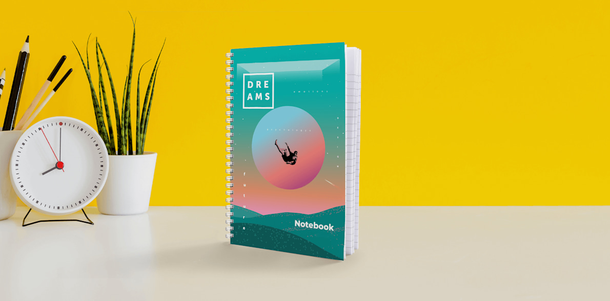 Notebook A4 Size VistaPrint